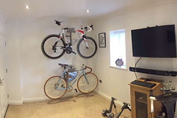 Two all in one hanging system racing bike