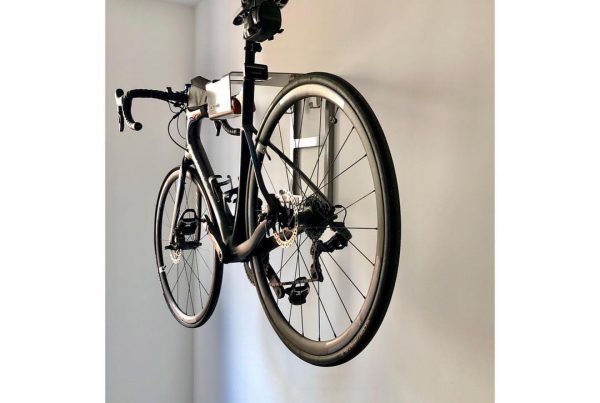Your bike hanging on the wall